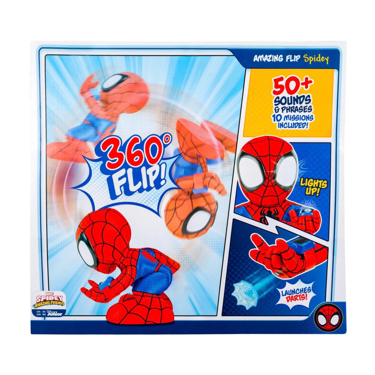 Spiderman Web shooter - Spidey flip plush