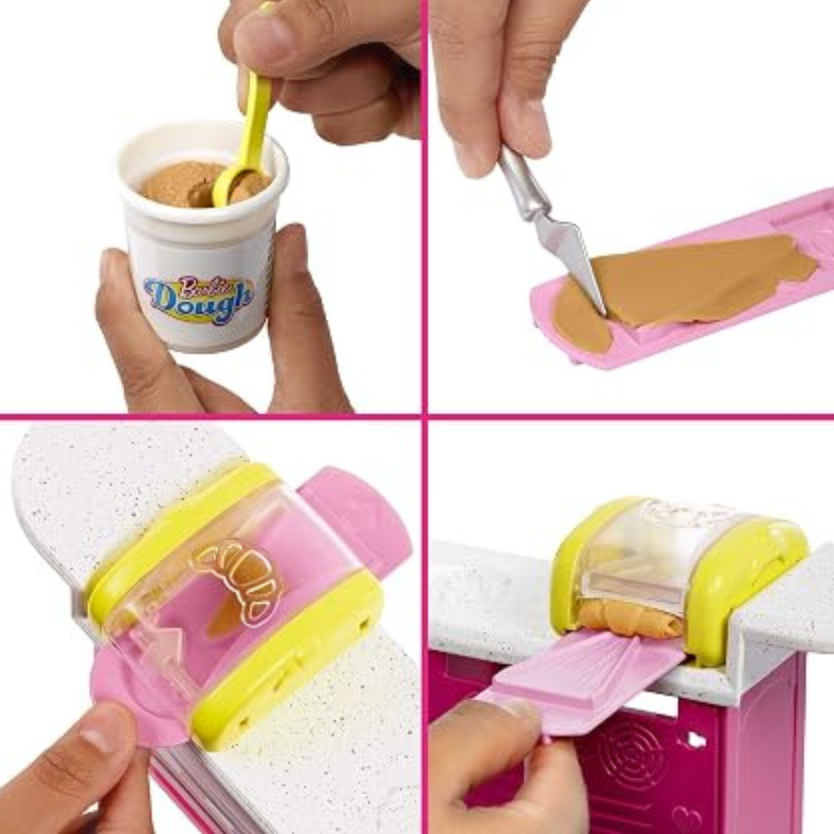 Barbie Dough Kitchen Pastry Set