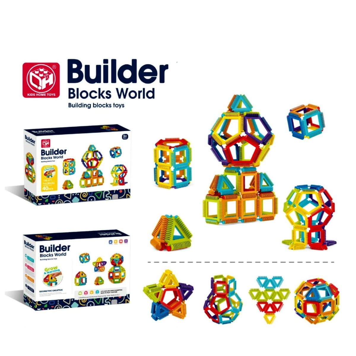 3D Bristle Blocks