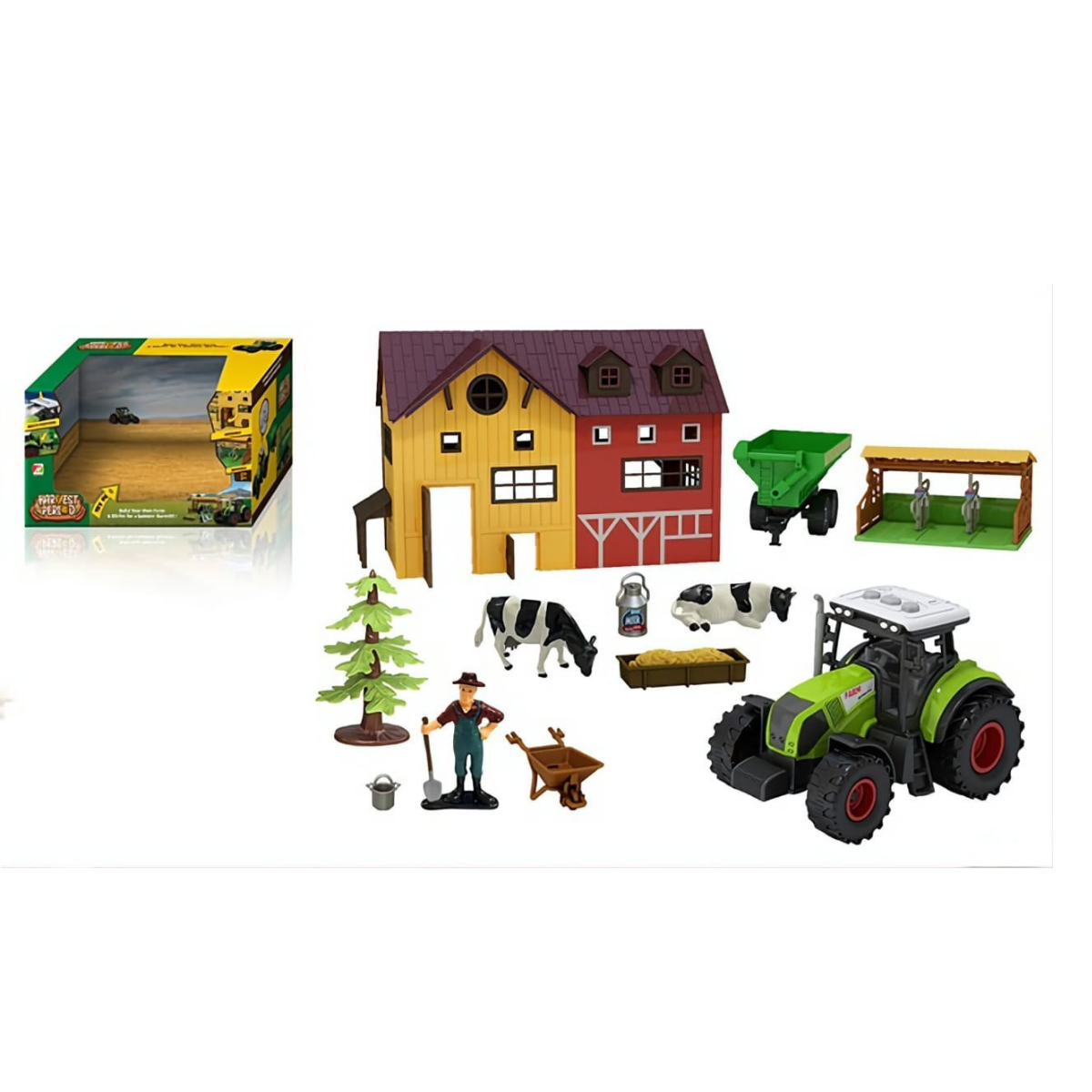 Farm Set with Tractor
