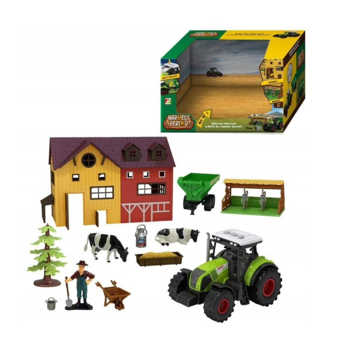 Farm Set with Tractor