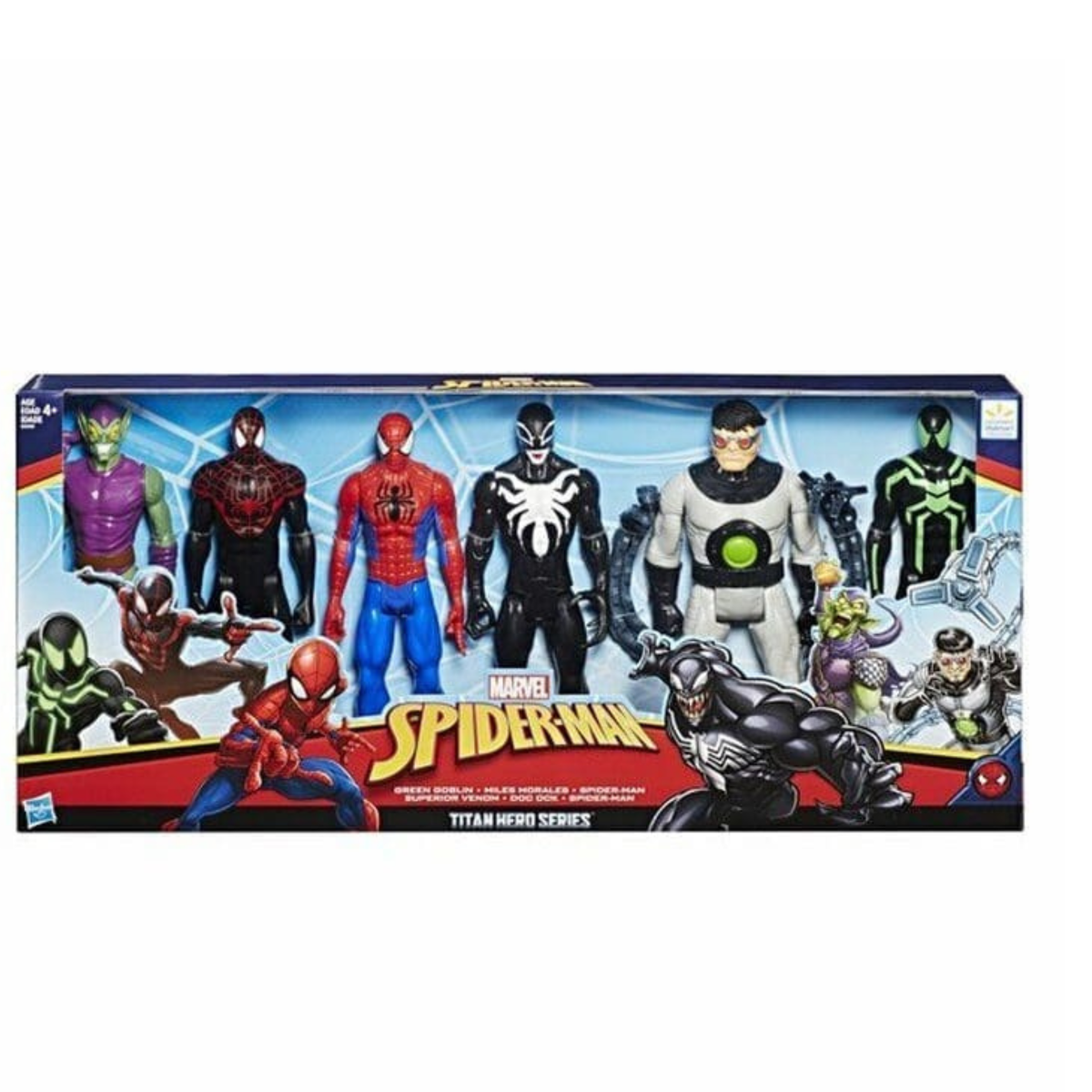 Marvel Spiderman 6 in 1 Figures