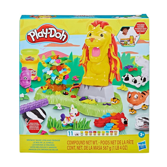 Play-Doh Growin' Mane Lion and Friends Playset