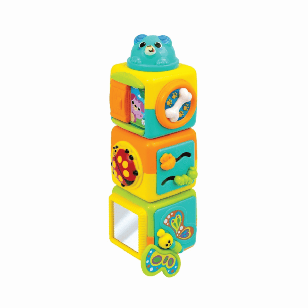 Winfun Stack & Play Animal Cubes