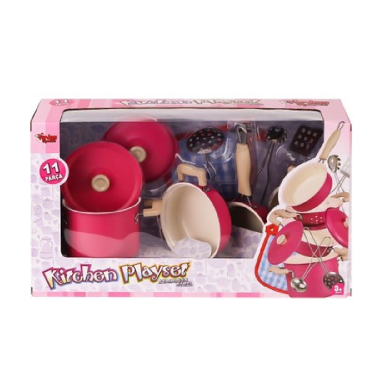 Pink Kitchen Playset