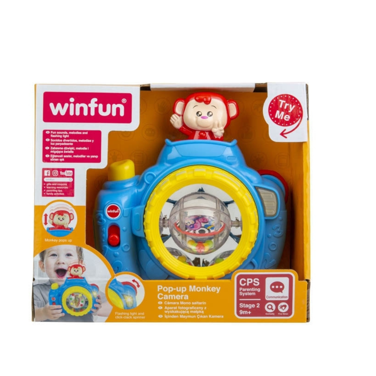 Winfun Pop-Up Monkey Camera