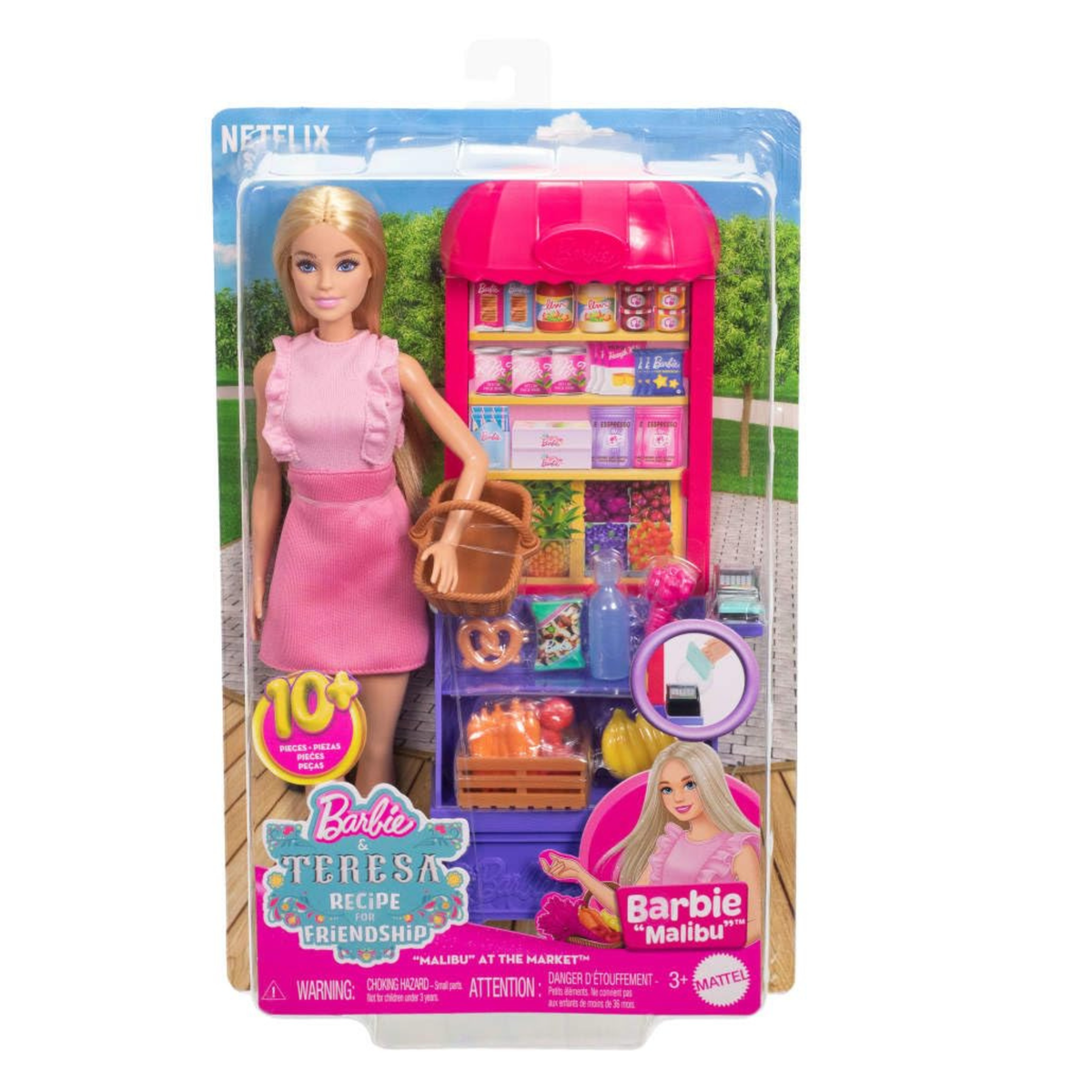 Barbie Teresa Recipe, Malibu at The Market Playset
