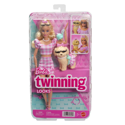 Barbie Twinning Looks Blonde