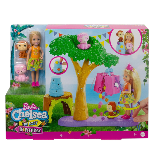 Barbie Chelsea The Lost Birthday Pinata Party Fun Surprise Playset
