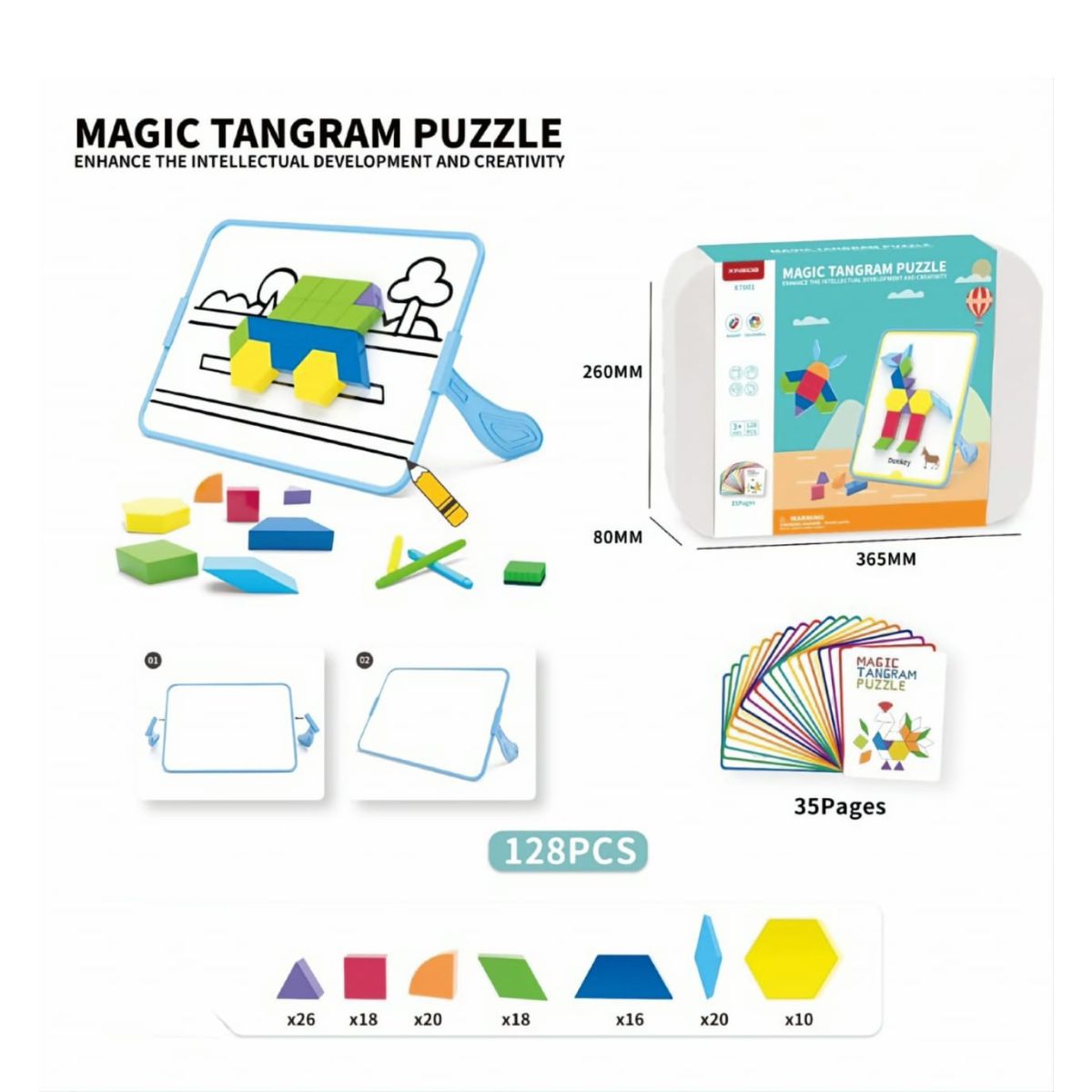 Magic Tangram Puzzle