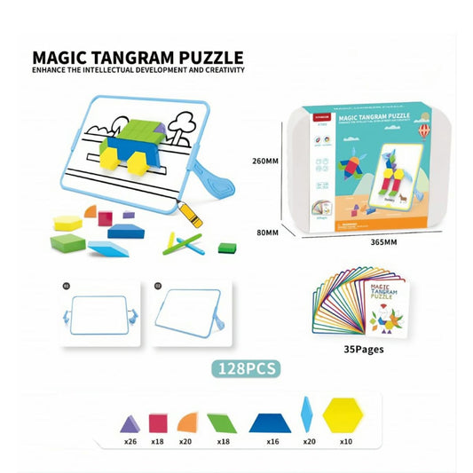 Magic Tangram Puzzle